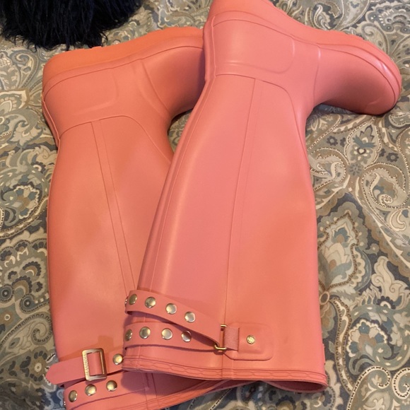 Hunter tall rain boots like new - Picture 8 of 8